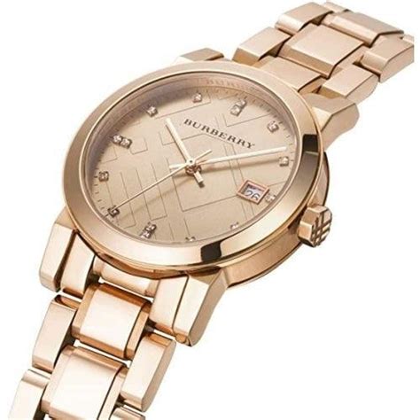 burberry watch bu9126 rose gold|Burberry The City Rose Gold Diamond Ladies Watch BU9126.